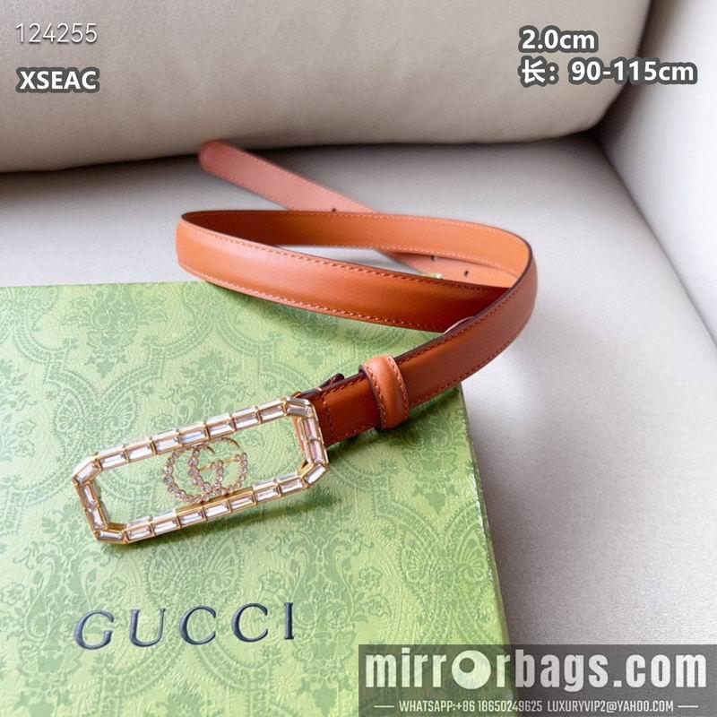 Gucci belt 20mmX90-115cm 8L17