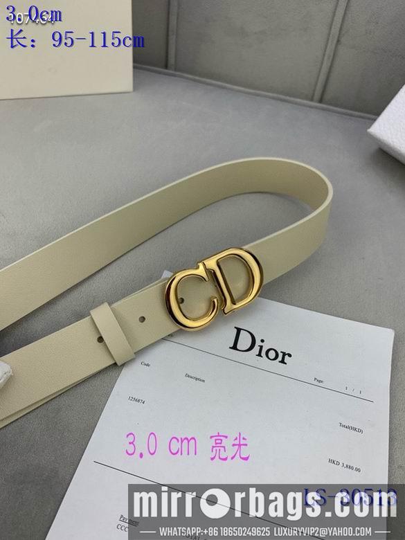 Dior Belt 30mm 95-115cm 8L05