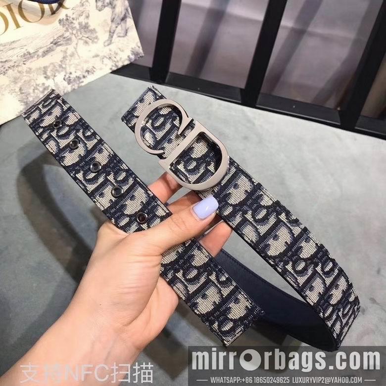 Dior Belt 34mmX95-125cm 7D27