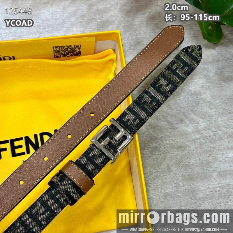 Fendi belt 20mmX95-115cm 8L13