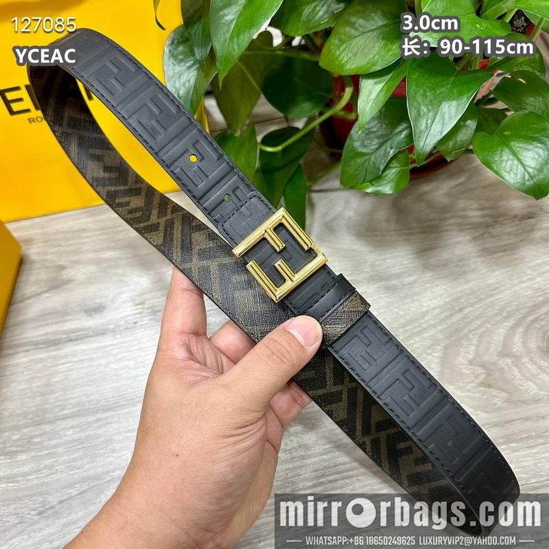 Fendi belt 30mmX90-115cm 8L24