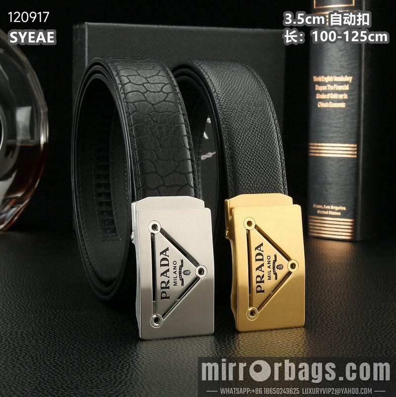 Prada belt 自动带 35mmX100-125cm 8L072003