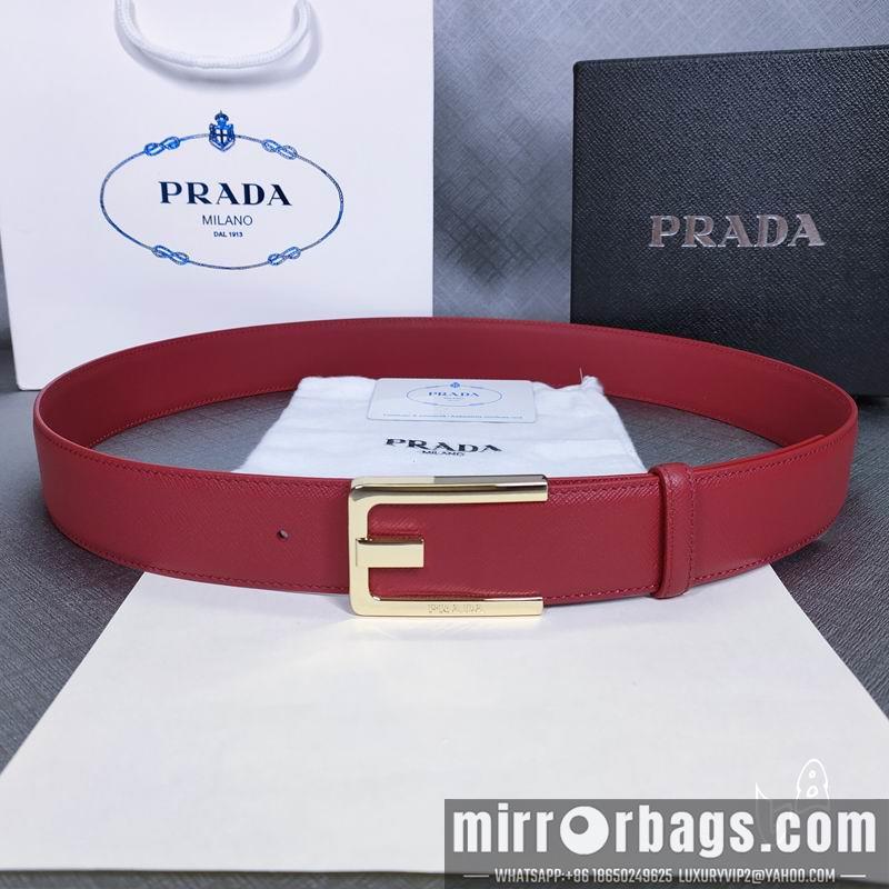 Prada Belt 38mmX80-125cm lb071801