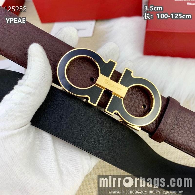 Ferragamo belt 35mmX100-125cm 8L20