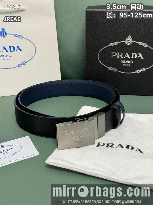 Prada belt 35mmX95-125cm 8L49