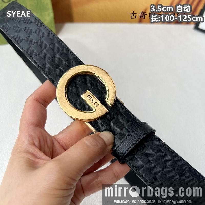 Gucci belt 35mmX100-125cm 8L96