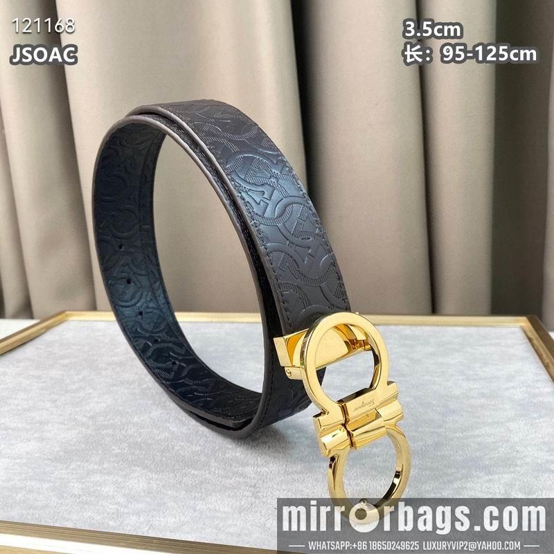 Ferragamo belt 35mmX95-125cm 8L13
