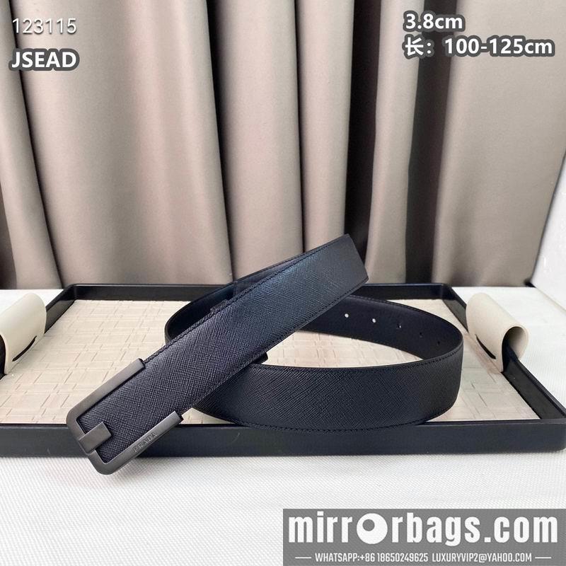 Prada belt 38mmX100-125cm 8L06