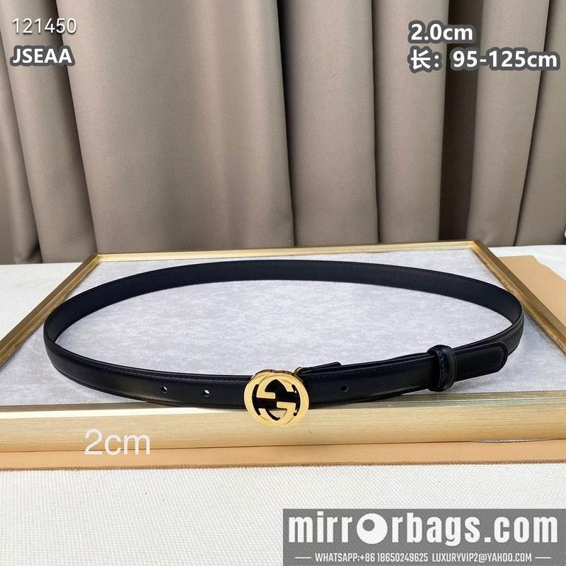 Gucci belt 20mmX95-125cm 8L16