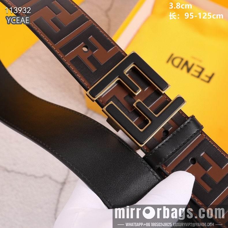 Fendi Belt 38mmX95-125cm 8L03