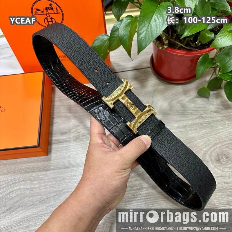Hermes belt 38mmX100-125cm 8L60