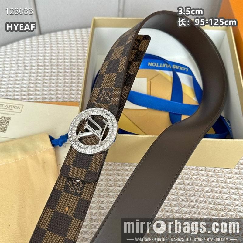 LV belt 35mmX95-125cm 8L18