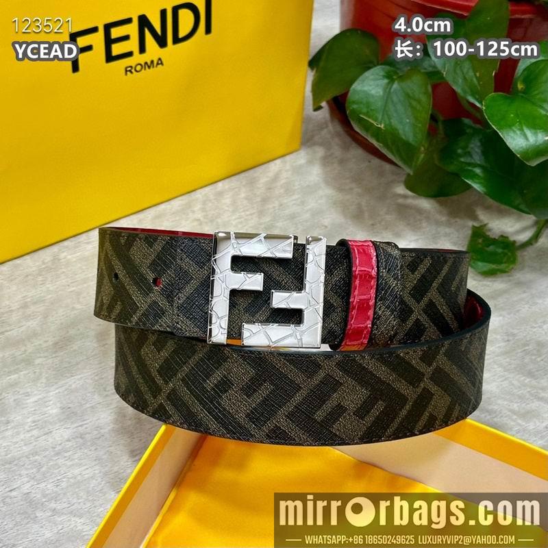Fendi belt 40mmX100-125cm 8L56