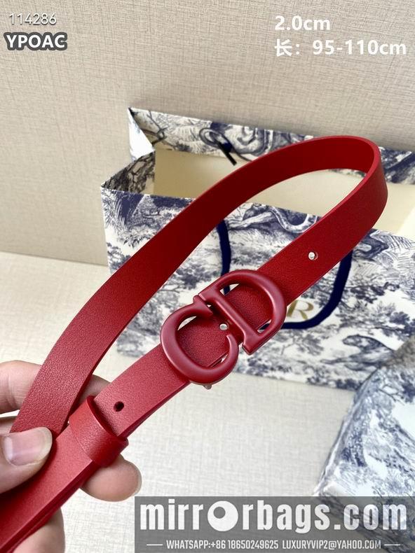 Dior Belt 20mmX95-110cm 8L17