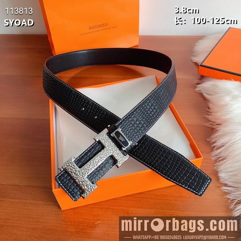 Hermes belt 38mmX100-125cm 8L082508