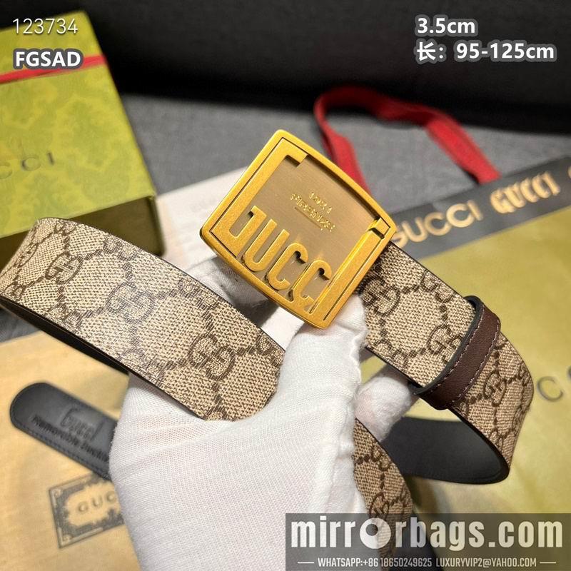 Gucci belt 35mmX95-125cm 8L06
