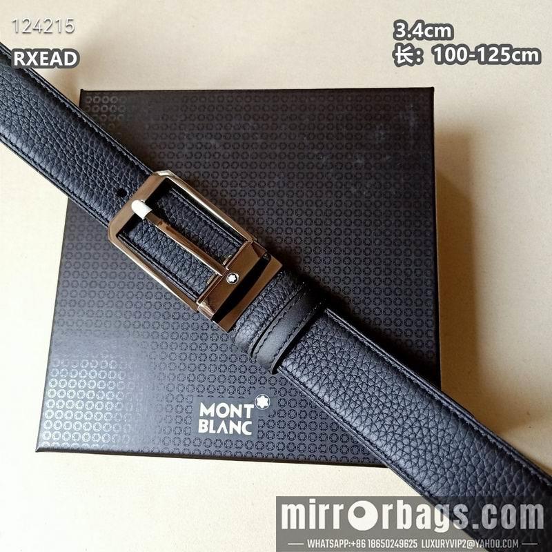 Montblanc belt 34mmX100-125cm 8L05
