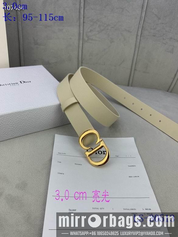 Dior Belt 30mm 95-115cm 8L05