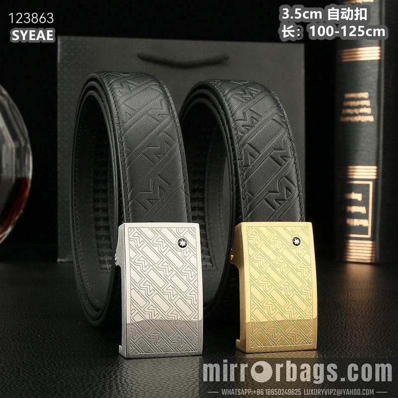 Montlanc belt 35mmX100-125cm 8L47