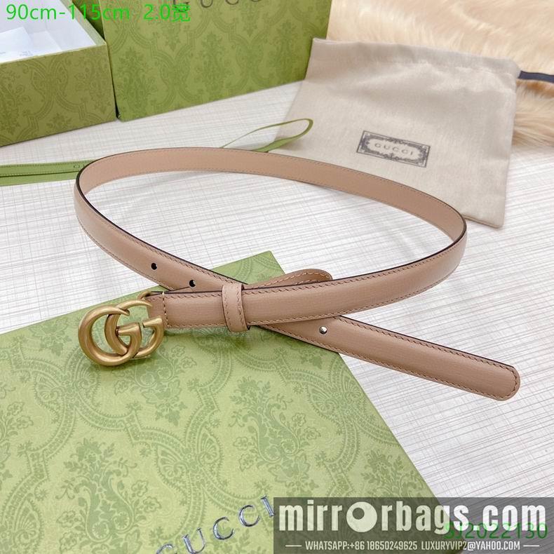 Gucci Belt 20mmX90-115cm 7D02
