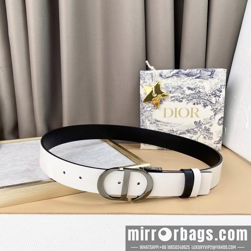 Dior belt 35mmX95-135cm 7D27
