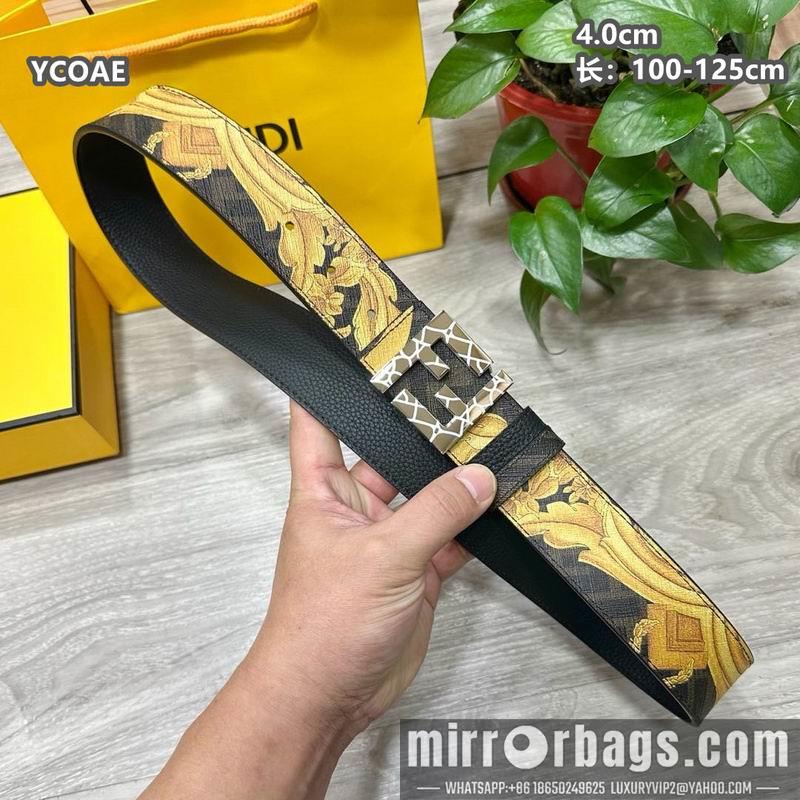 Fendi belt 40mmX100-125cm 8L149