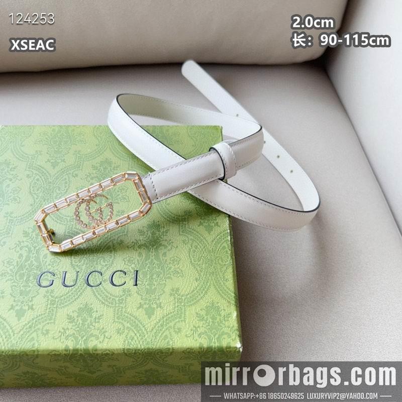 Gucci belt 20mmX90-115cm 8L17