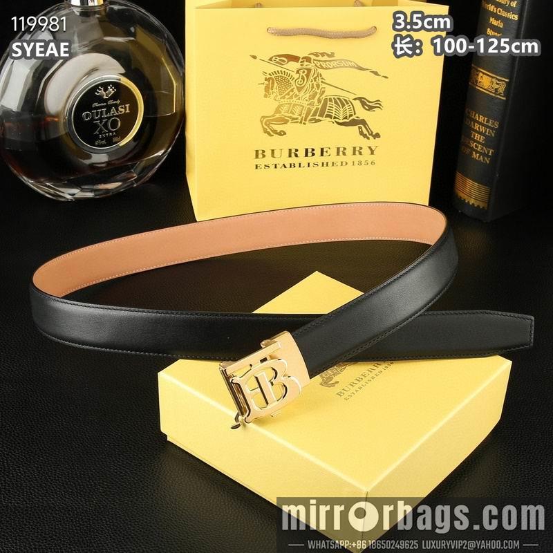Burberry belt 35mmX100-125cm 8L82