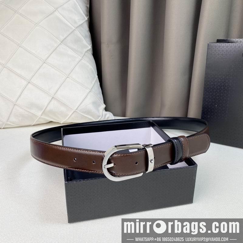 Montblanc belt 35mmX95-125cm 7D05