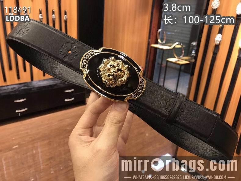 Chrome Hearts belt 38mmX100-125cm 8L04