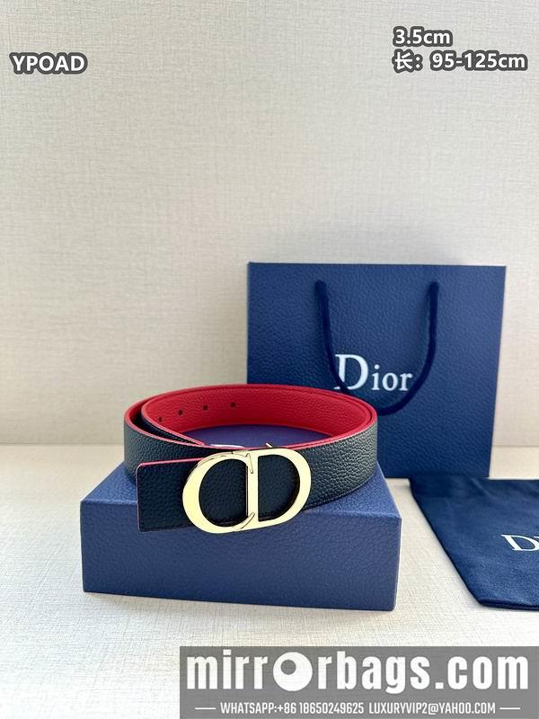 Dior belt 35mmX95-125cm 8L41