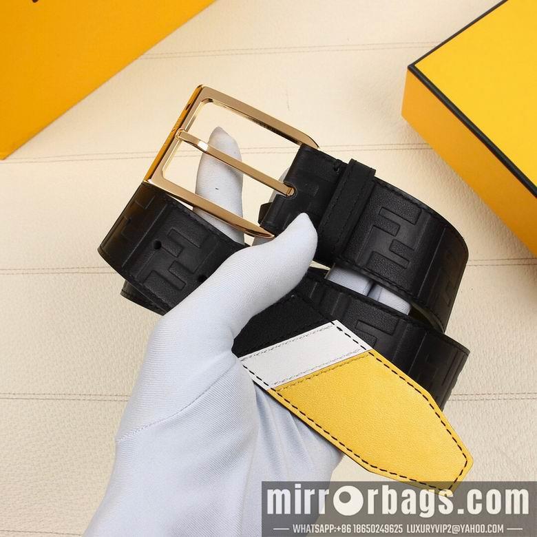 Fendi Belt 38mmX95-125cm 7D60