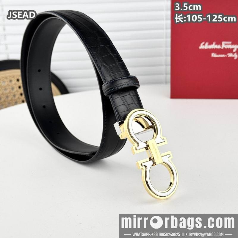 Ferragamo belt 35mmX105-125cm 8L114