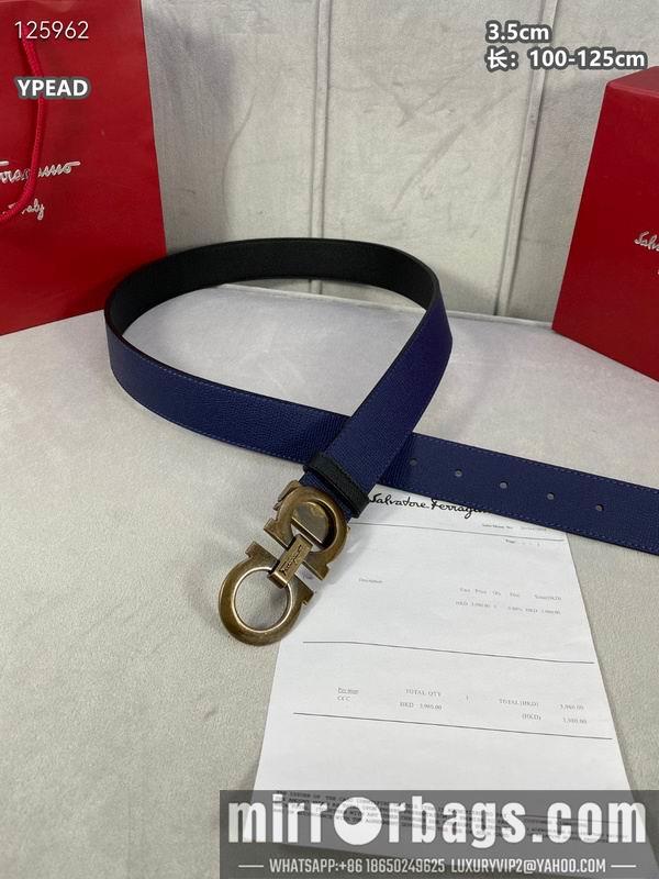 Ferragamo belt 35mmX100-125cm 8L22