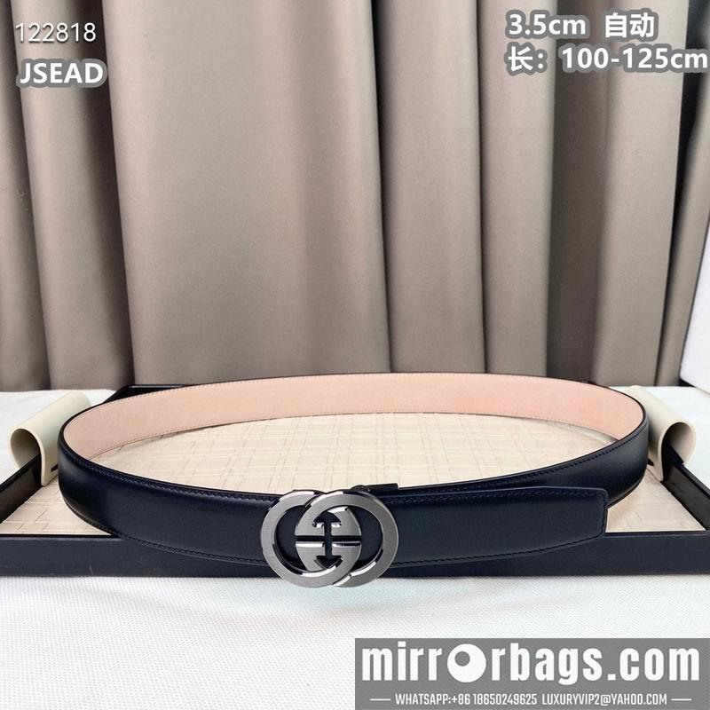 Gucci belt 35mmX100-125cm 8L64