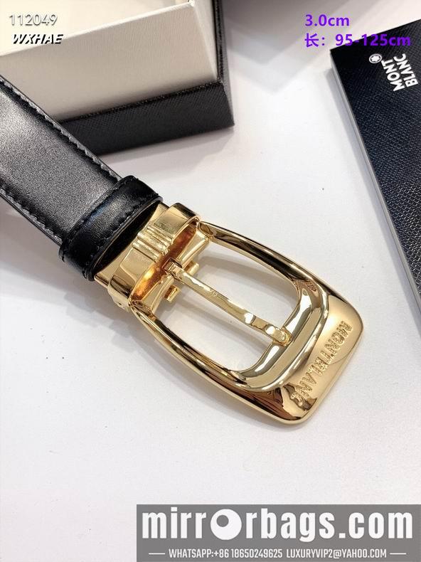 Montblanc belt 30mmX95-125cm 8L02