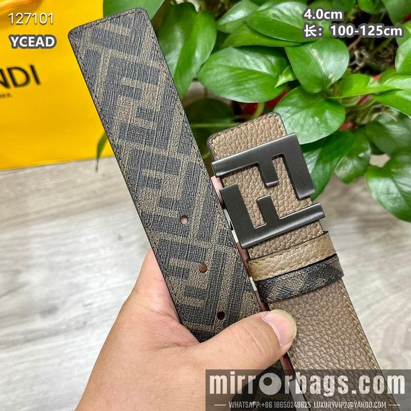 Fendi belt 40mmX100-125cm 8L129