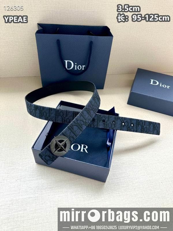Dior belt 35mmX95-125cm 8L19