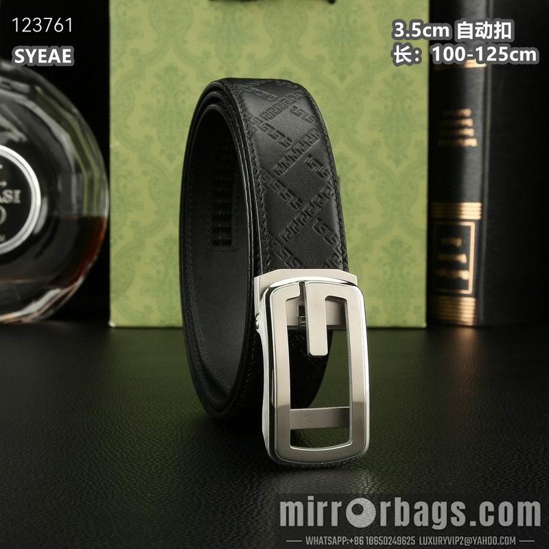 Gucci belt 35mmX100-125cm 8L49