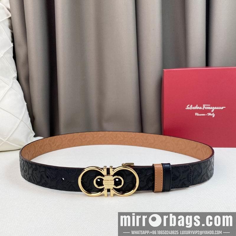 Ferragamo belt 35mmX95-125cm 7D17