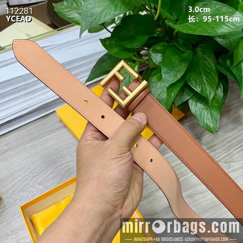 Fendi Belt 30mmX95-115cm 8L08