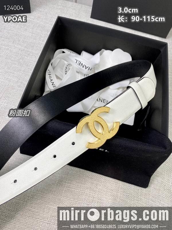 Chanel belt 30mmX90-115cm 8L09