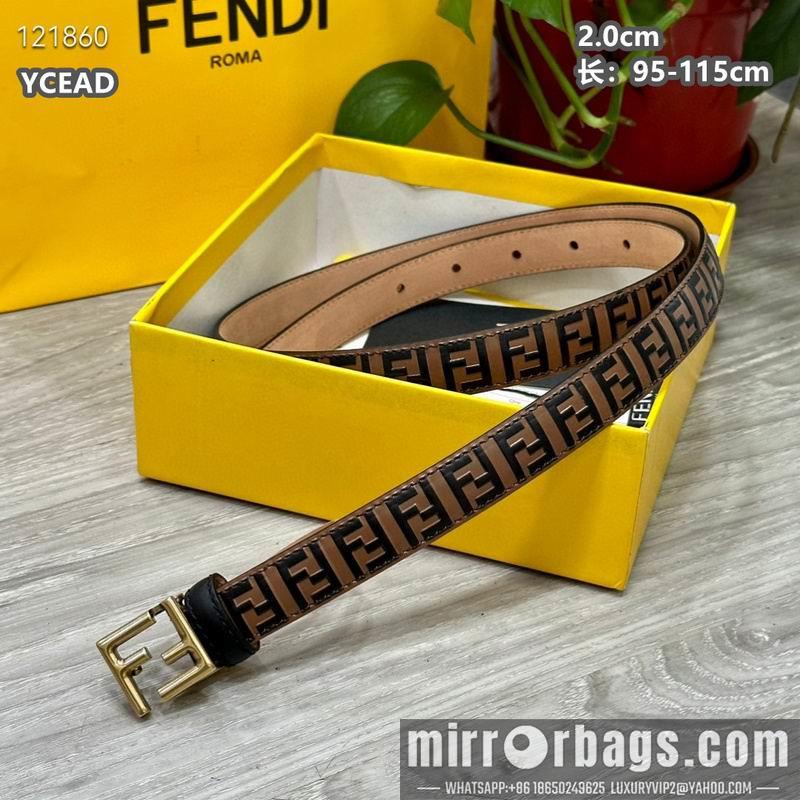 Fendi belt 20mmX95-115cm 8L21