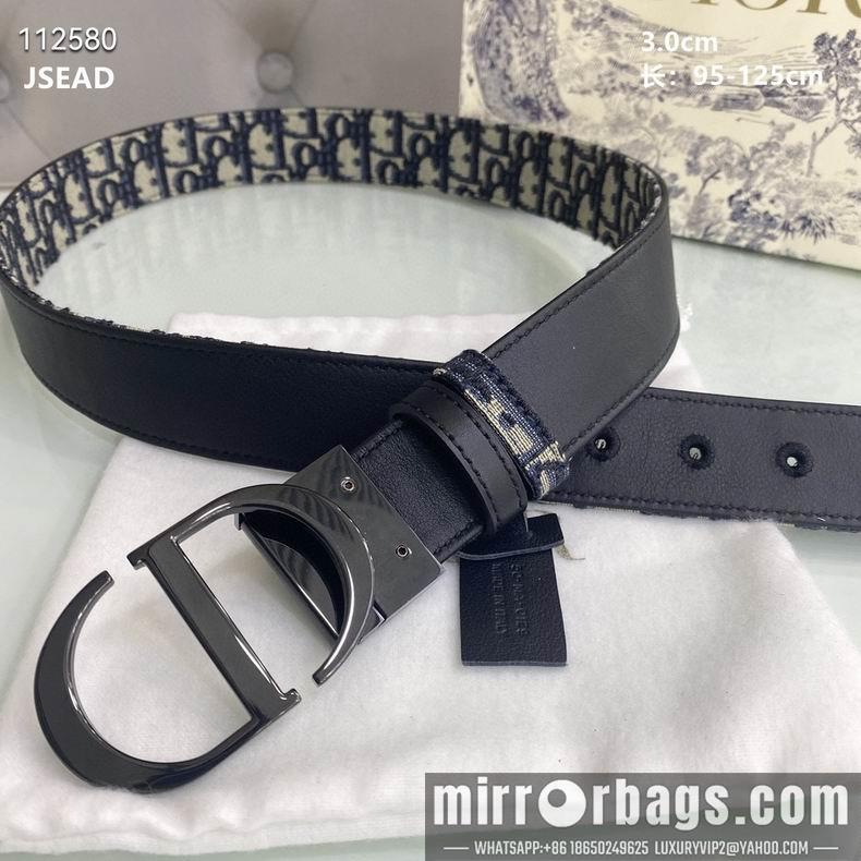 Dior belt 30mmX95-125cm 8L11