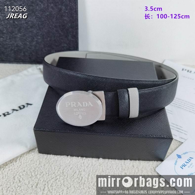 Prada belt 35mmX100-125cm 8L08