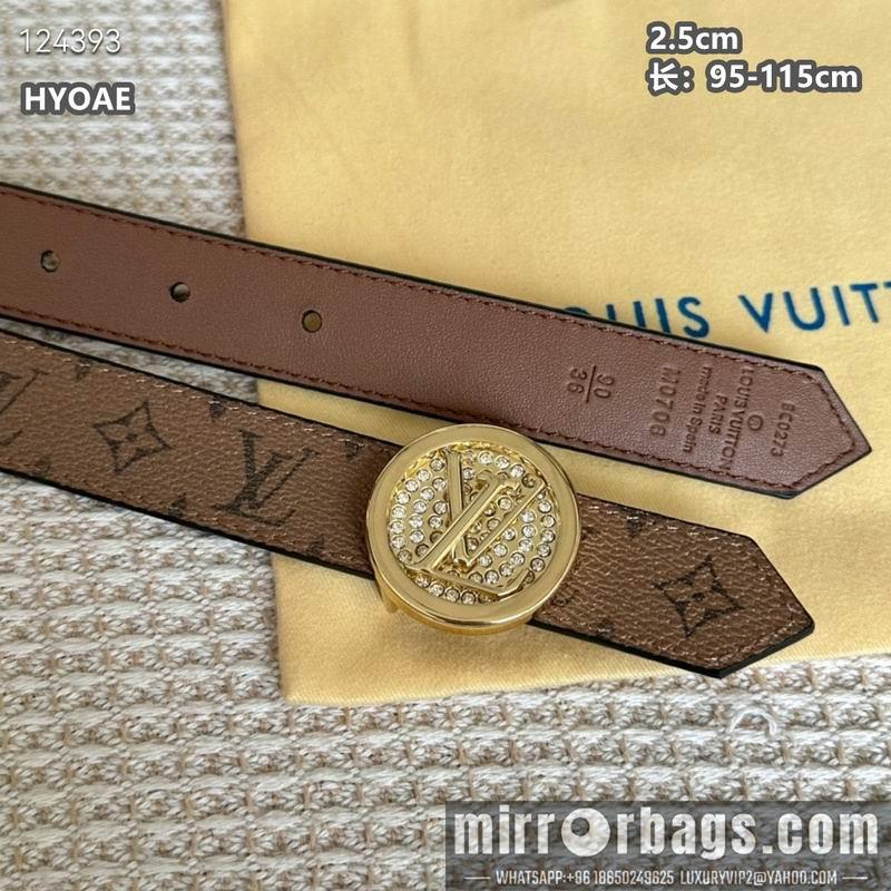 LV belt 25mmX95-115cm 8L13