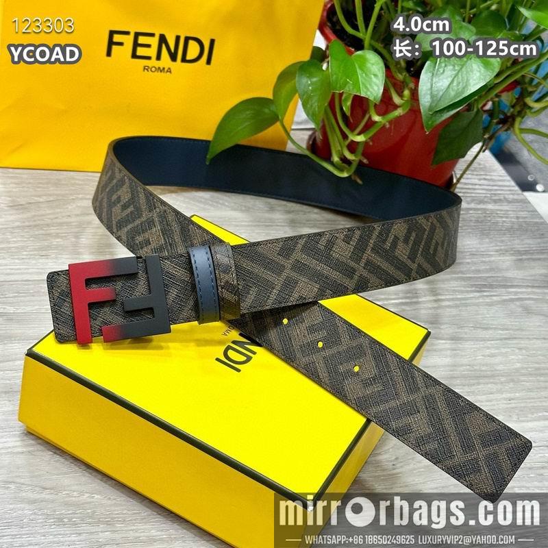 Fendi belt 40mmX100-125cm 8L76
