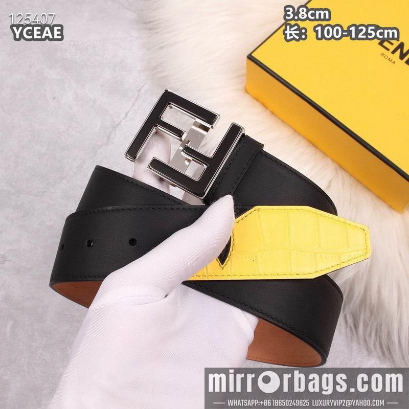 Fendi belt 38mmX100-125cm 8L22