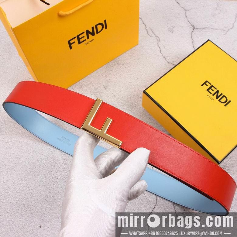 Fendi Belt 38mmX95-125cm 7D39