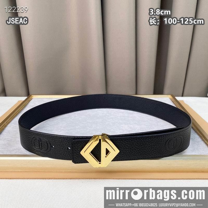 Dior belt 38mmX100-125cm 8L08